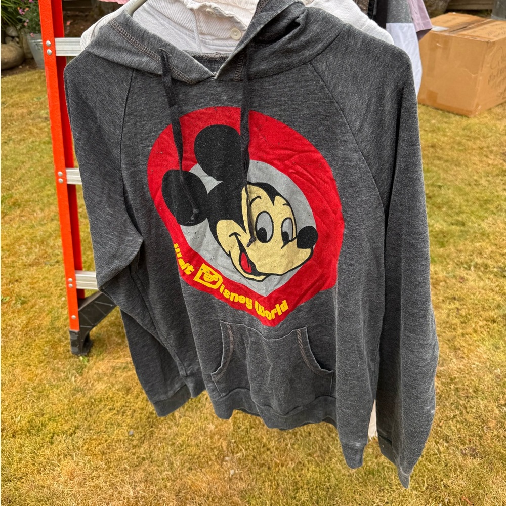 Distressed Disney Parks Mickey Mouse Hoodie